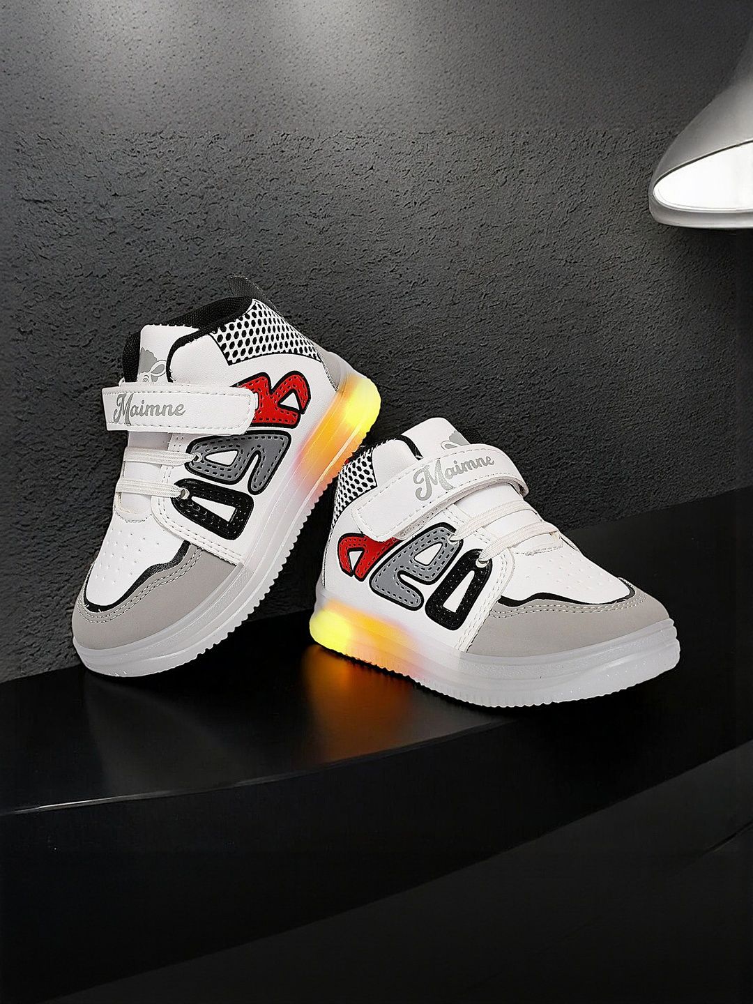 MAIMNE Unisex Kids Colourblocked Sneakers-picture-34