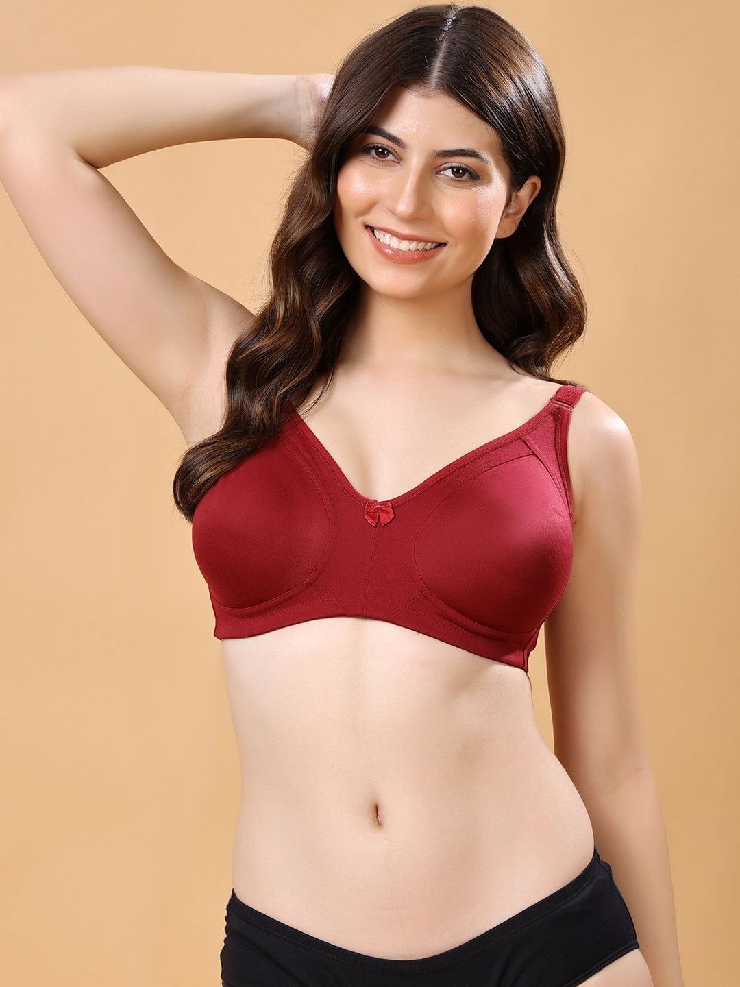 Cotton Opera By Floret Pack Of 2 Non Padded Non-Wired Cotton Full Coverage Everyday Bra-picture-32