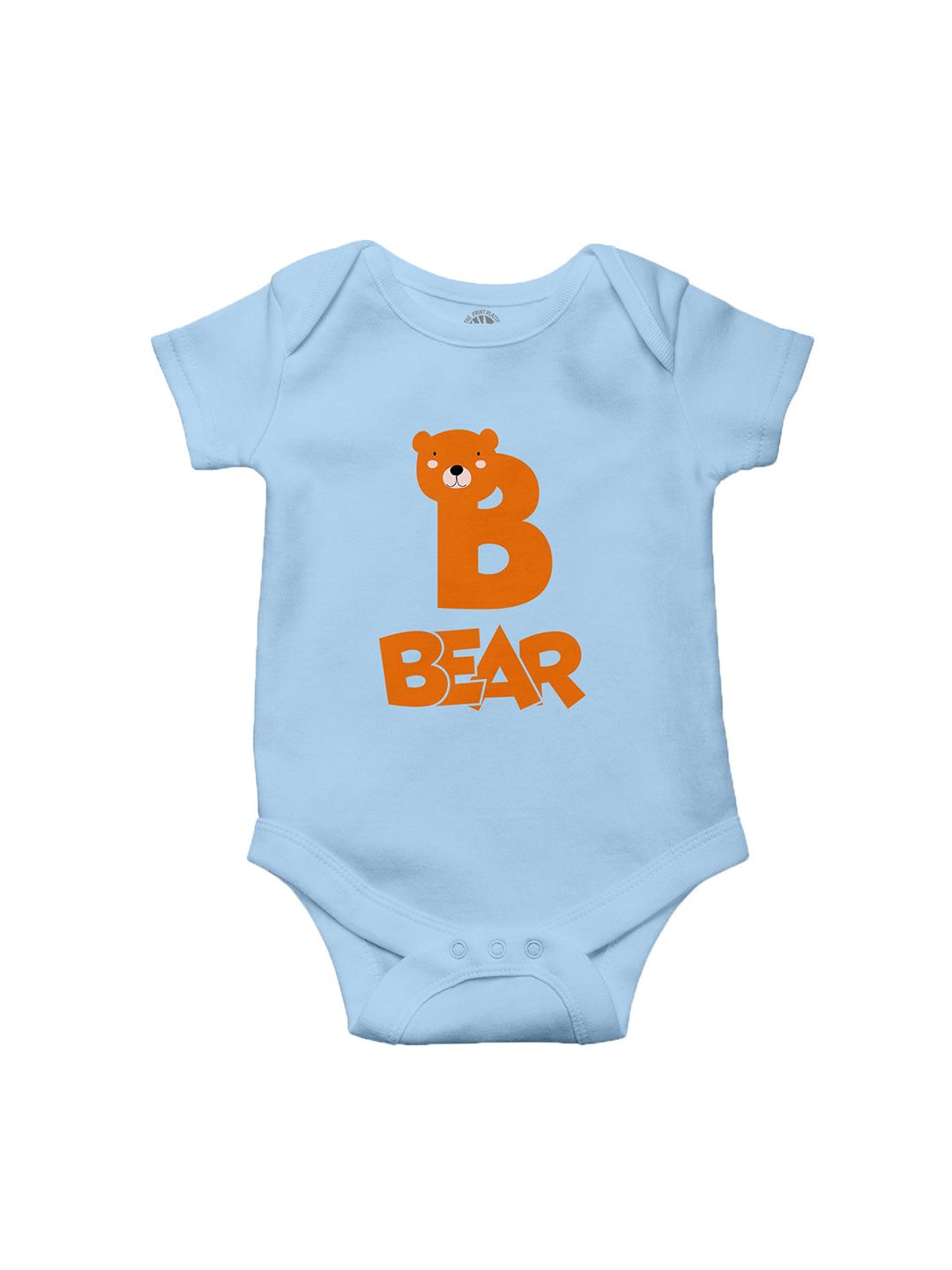 THE PRINT PLATTER Infants Kids Printed Cotton Ultra Bio Wash Envelope Neck Bodysuit-picture-34