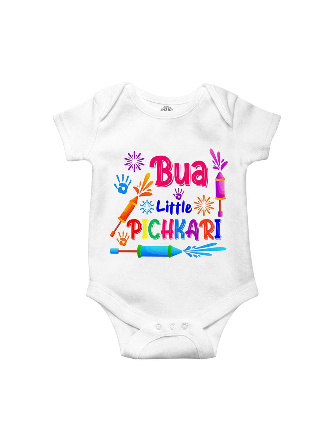 THE PRINT PLATTER Infants Typography Printed Cotton Bodysuit-picture-56