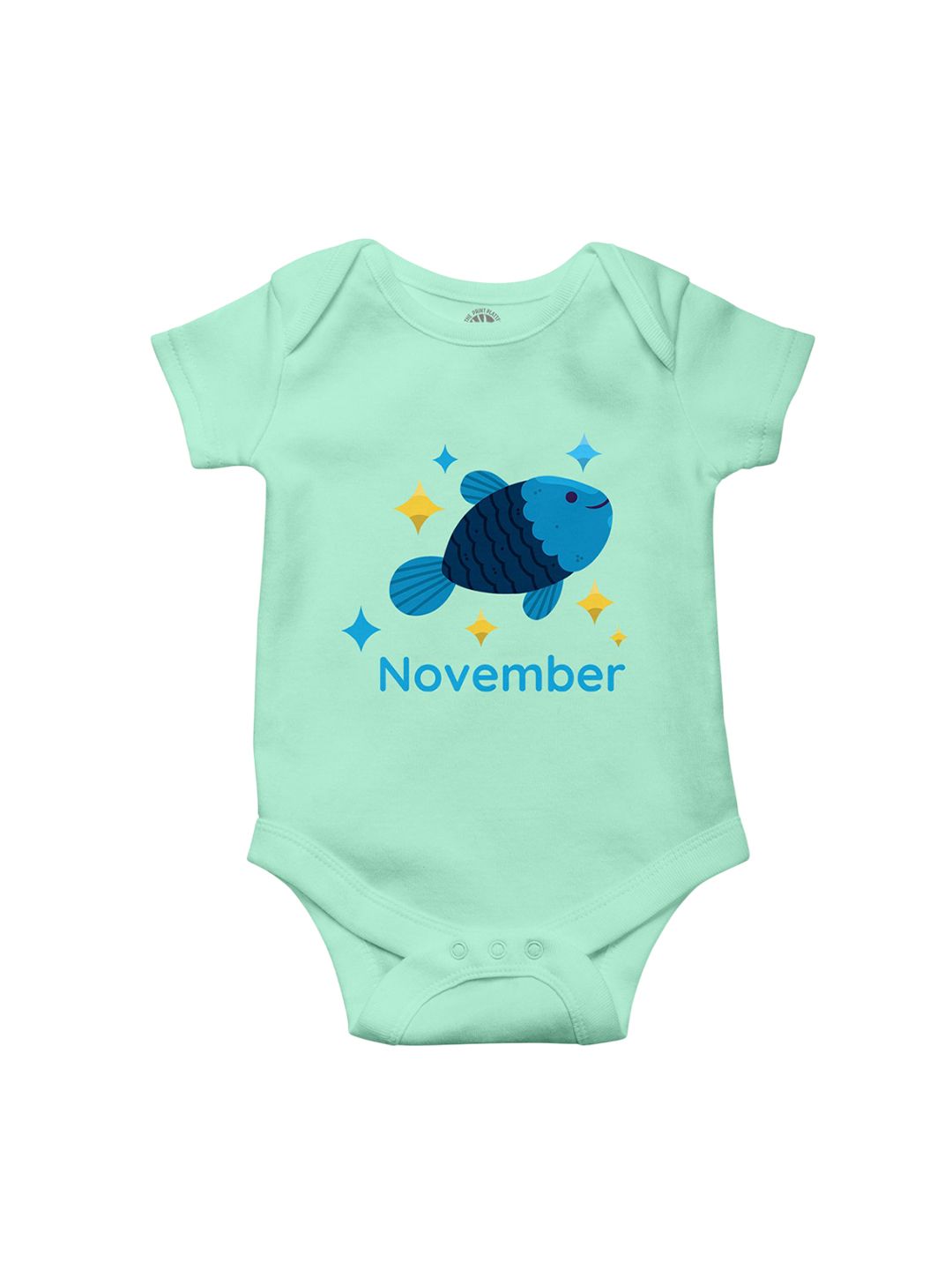 THE PRINT PLATTER Infants Kids Printed Cotton Ultra Bio Wash Envelope Neck Bodysuit-picture-22