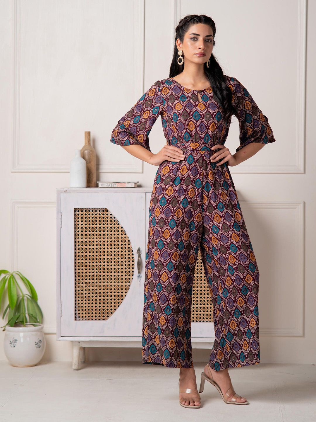 Juniper Printed Basic Jumpsuit-picture-21