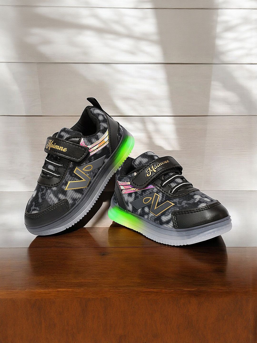 MAIMNE Unisex Kids Textured Sneakers-picture-57