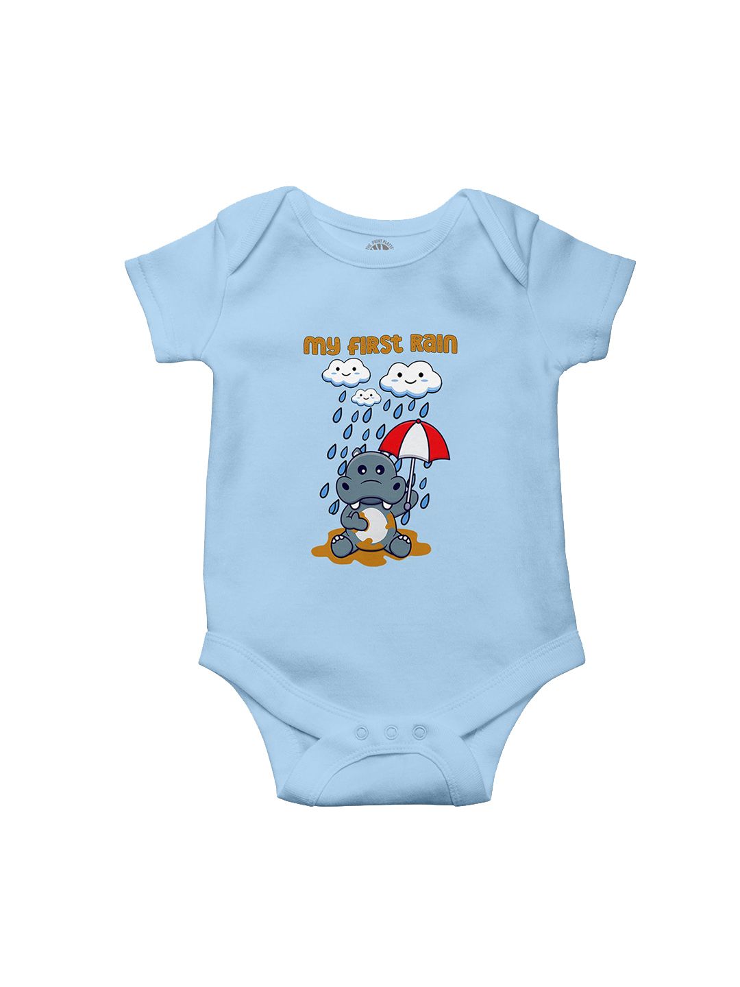 THE PRINT PLATTER Infants Kids Printed Cotton Ultra Bio Wash Envelope Neck Bodysuit-picture-38