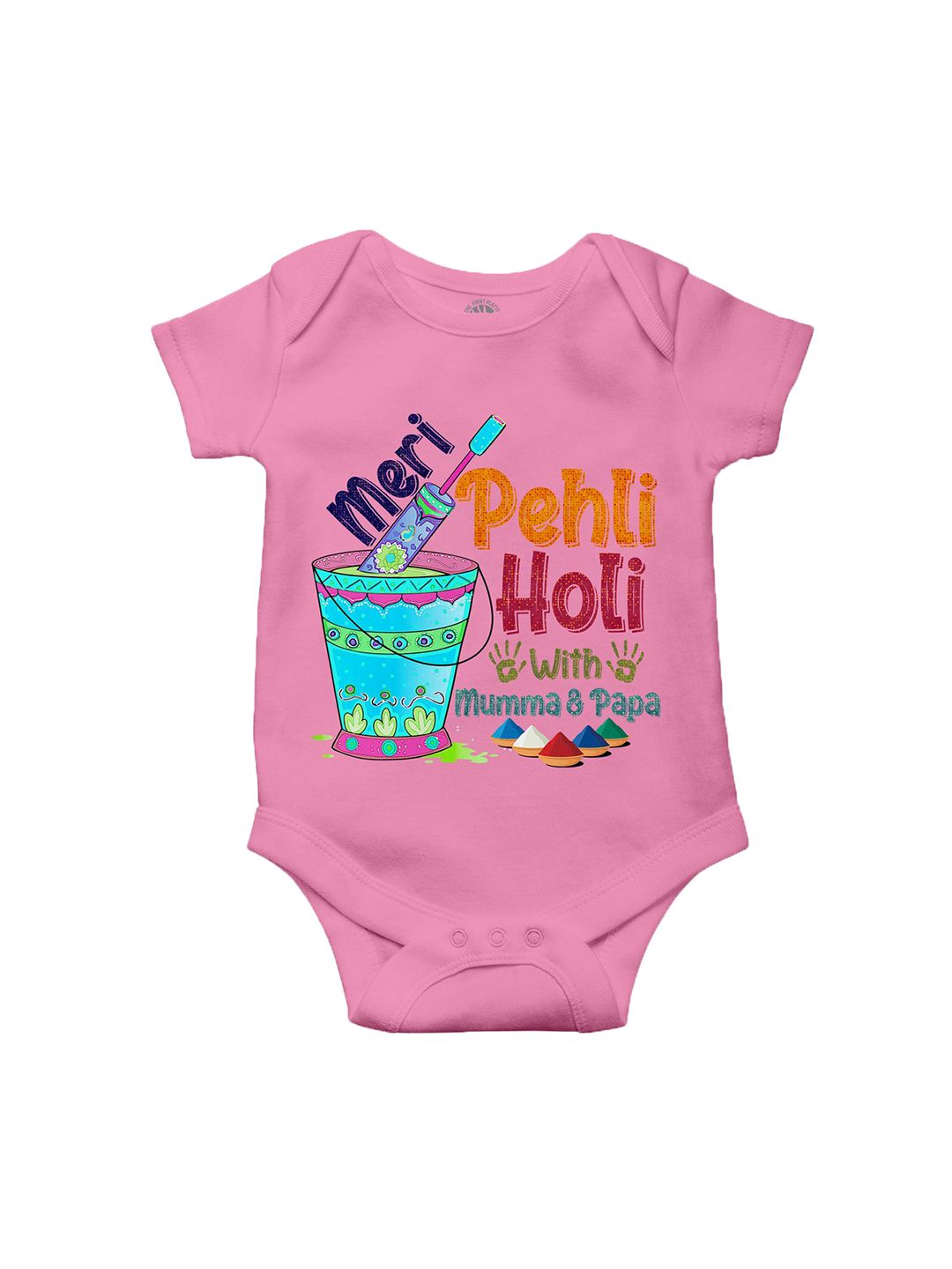 THE PRINT PLATTER Infants Printed Cotton Bodysuit-picture-54