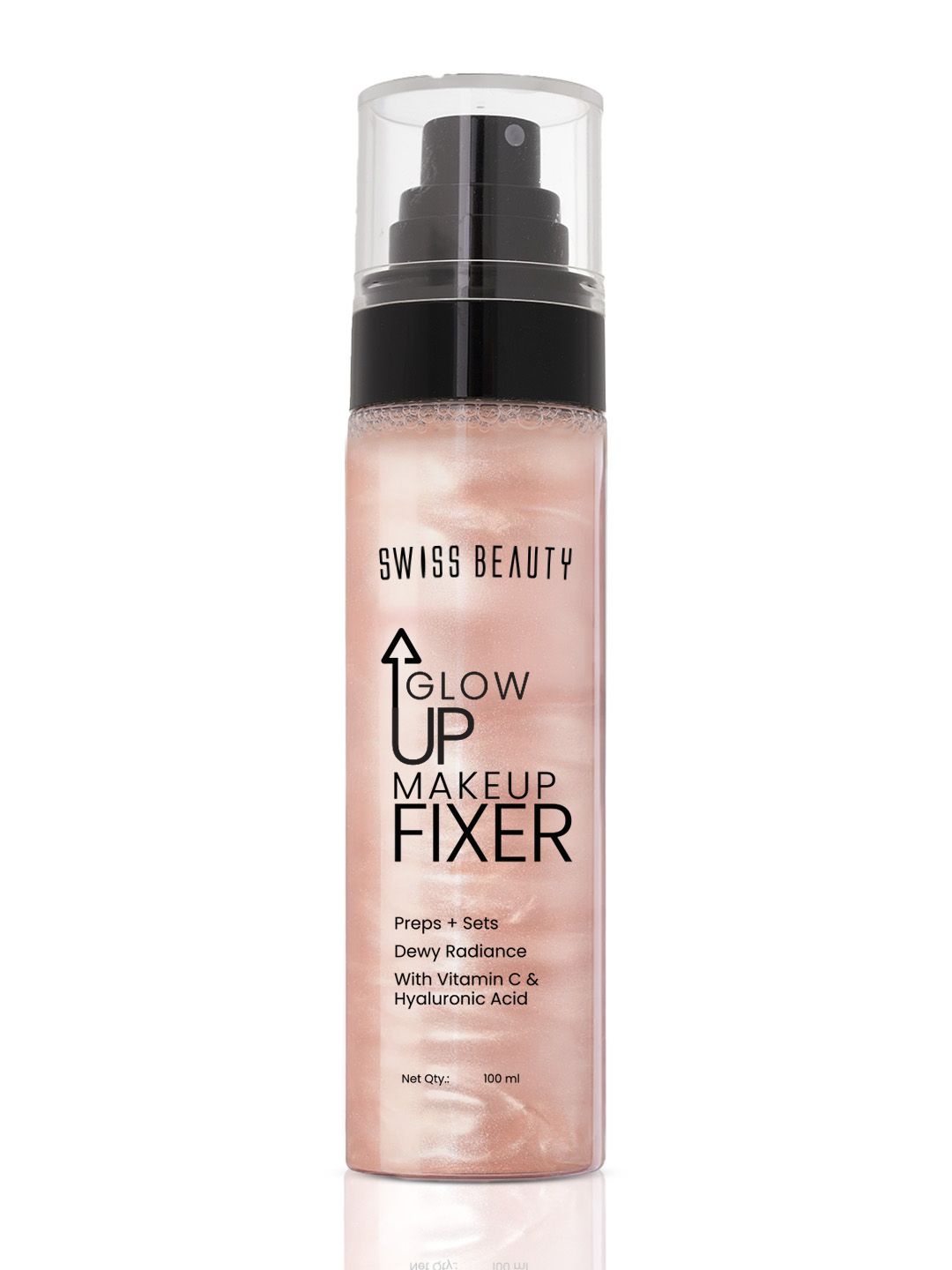 SWISS BEAUTY Glow Up Makeup Fixer - Preps + Sets - Dewy Radiance - 100ml-picture-16