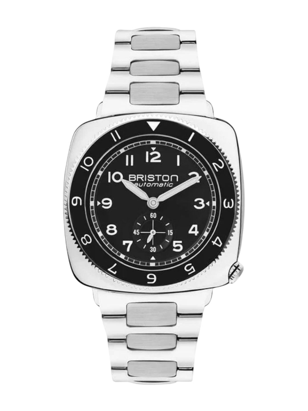 BRISTON Unisex Round Dial & Stainless Steel Straps Analogue Automatic Motion Powered Watch-image-4