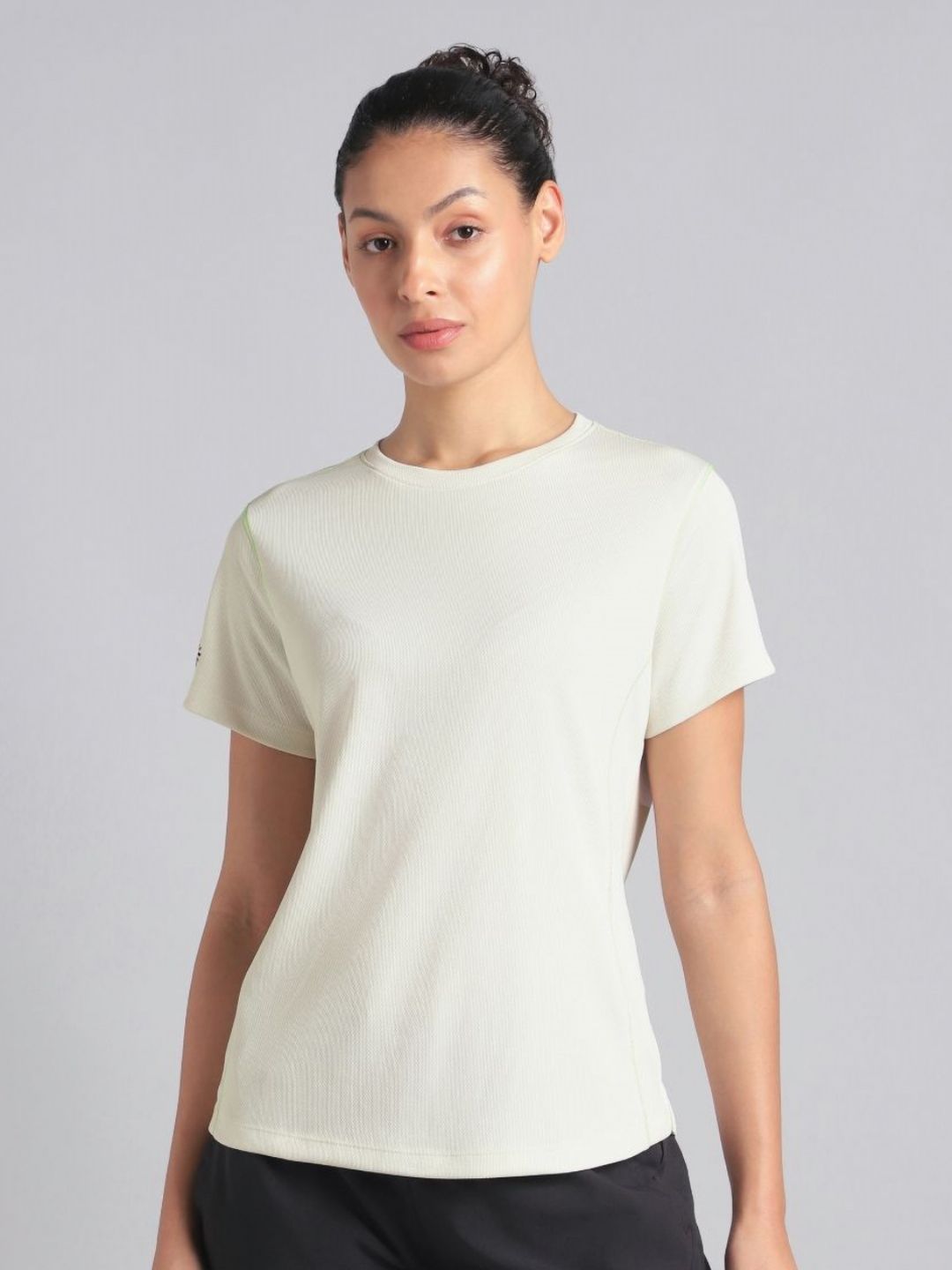 CULT Women Moisture Wicking Solid Round Neck T-shirt-picture-55
