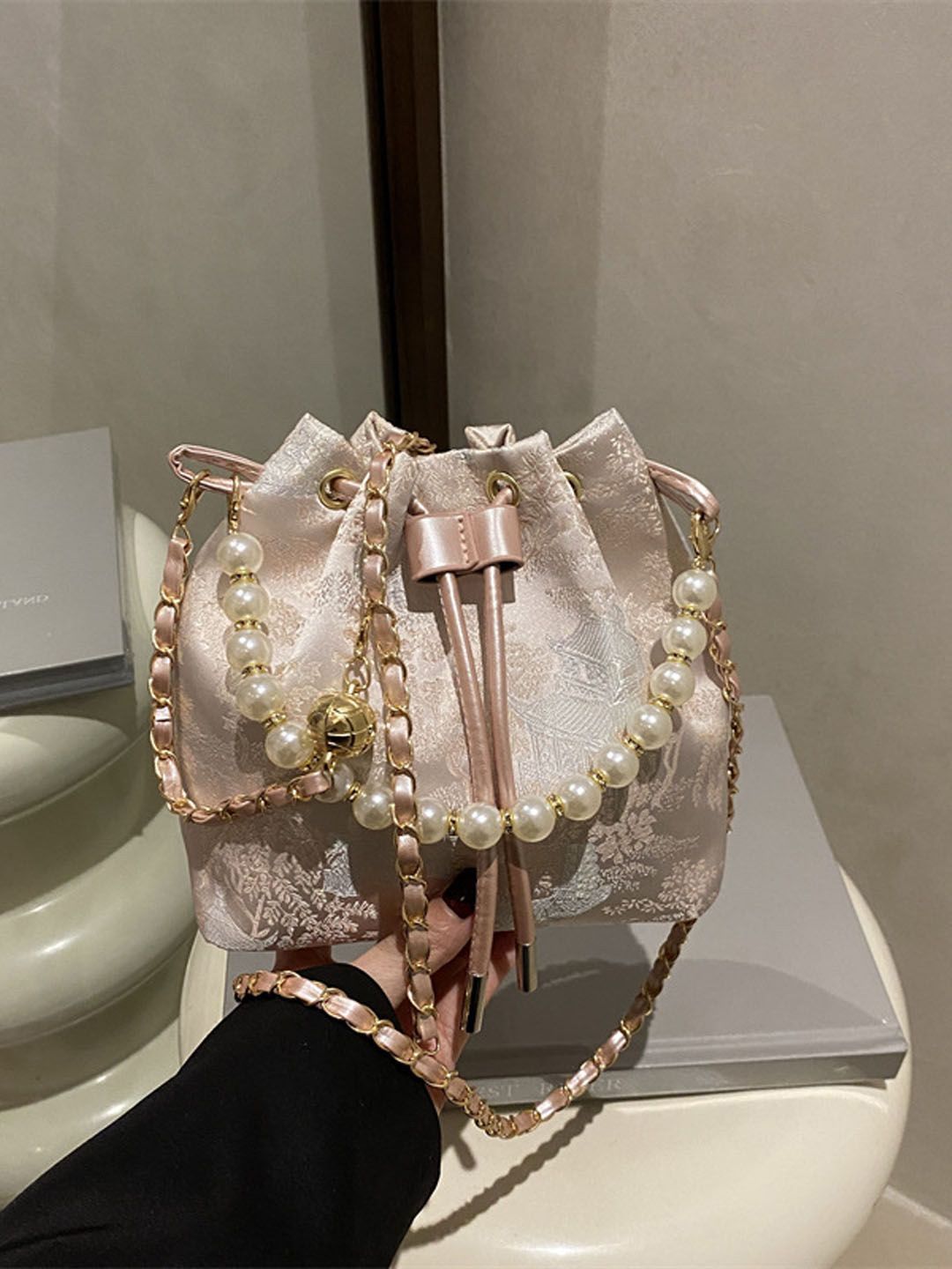 StyleCast Textured Bucket Handheld Bag-picture-14