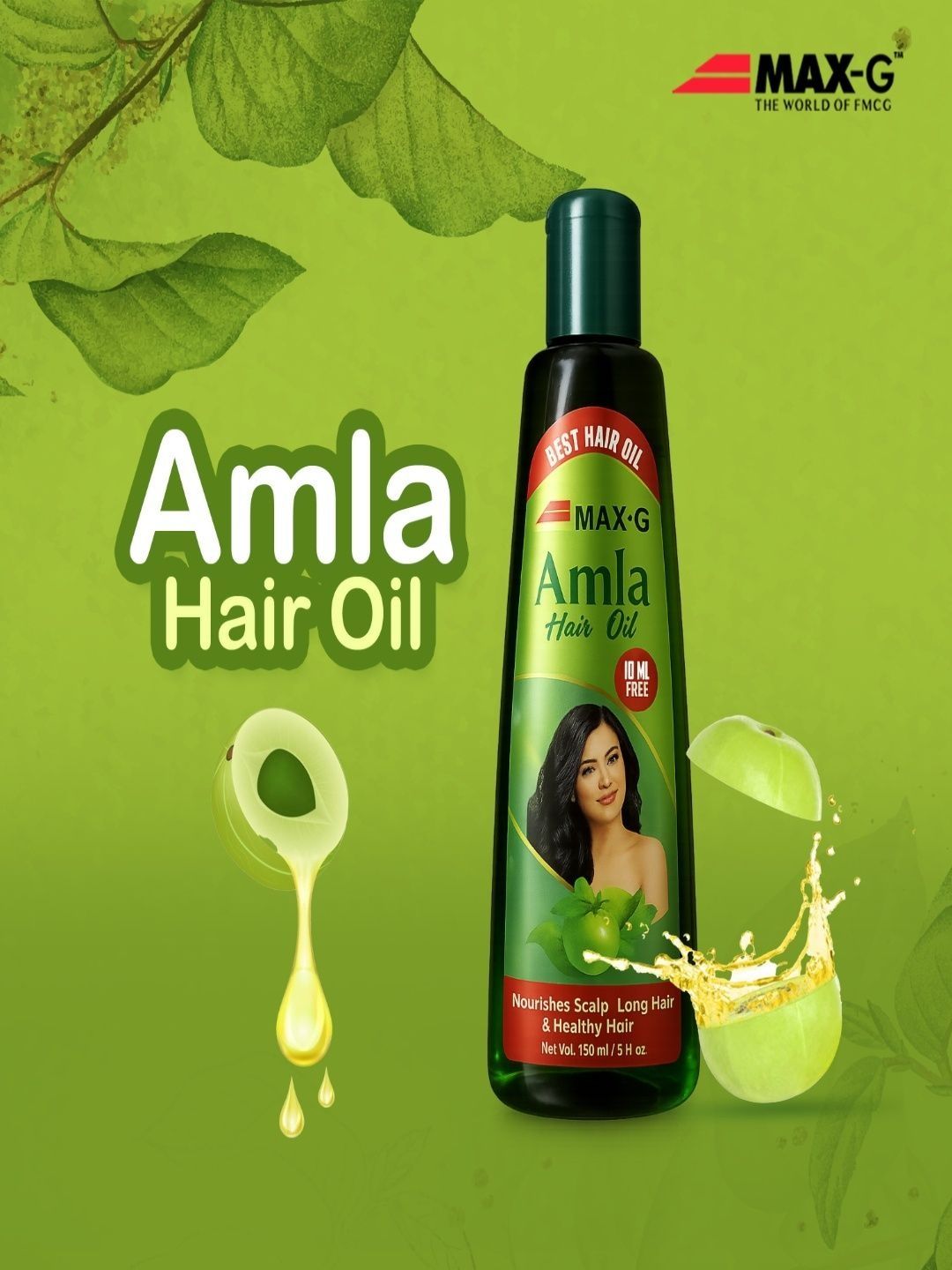 MAX-G Amla Hair Oil For Hair Growth - 100 ml-image-13
