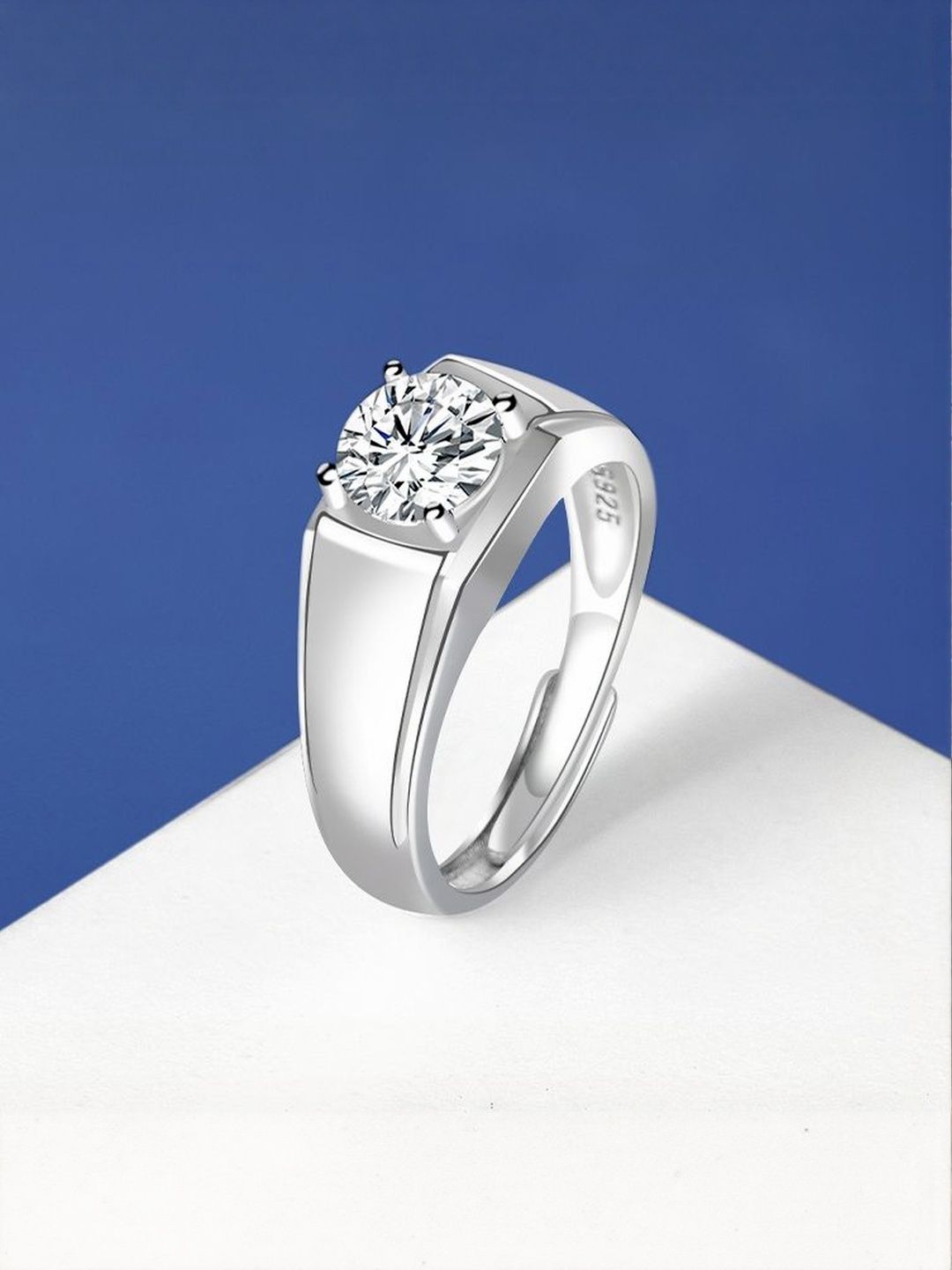 MYSTICFLAVIA Men Sterling Silver Finger Ring-image-14