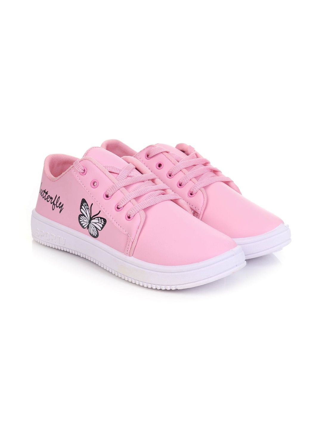 COOPERWINGS Women Printed Round Toe Lace-Ups Sneakers-image-44