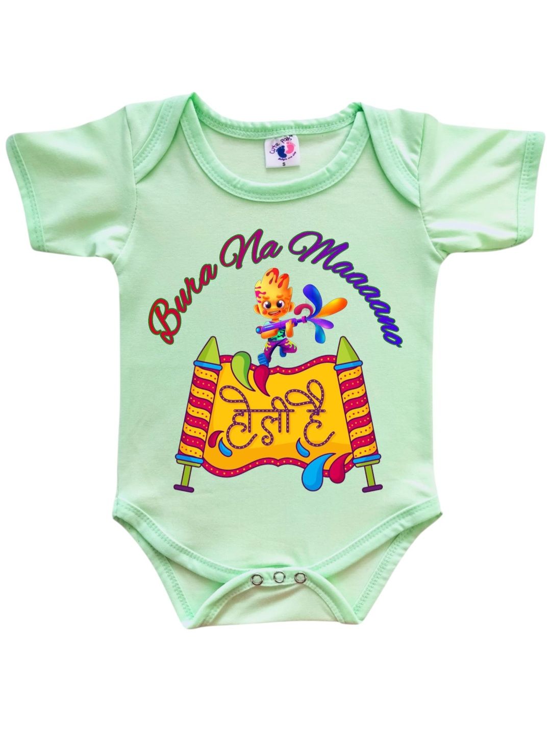 Cute Pals Infants Printed Cotton Bodysuit-picture-48