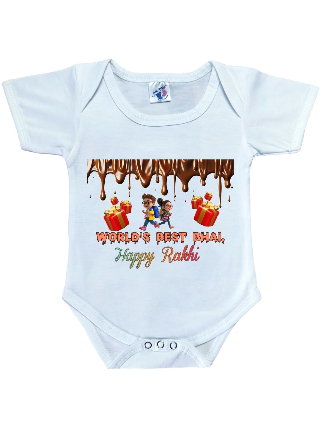 Cute Pals Infants Printed Cotton Bodysuit-picture-47