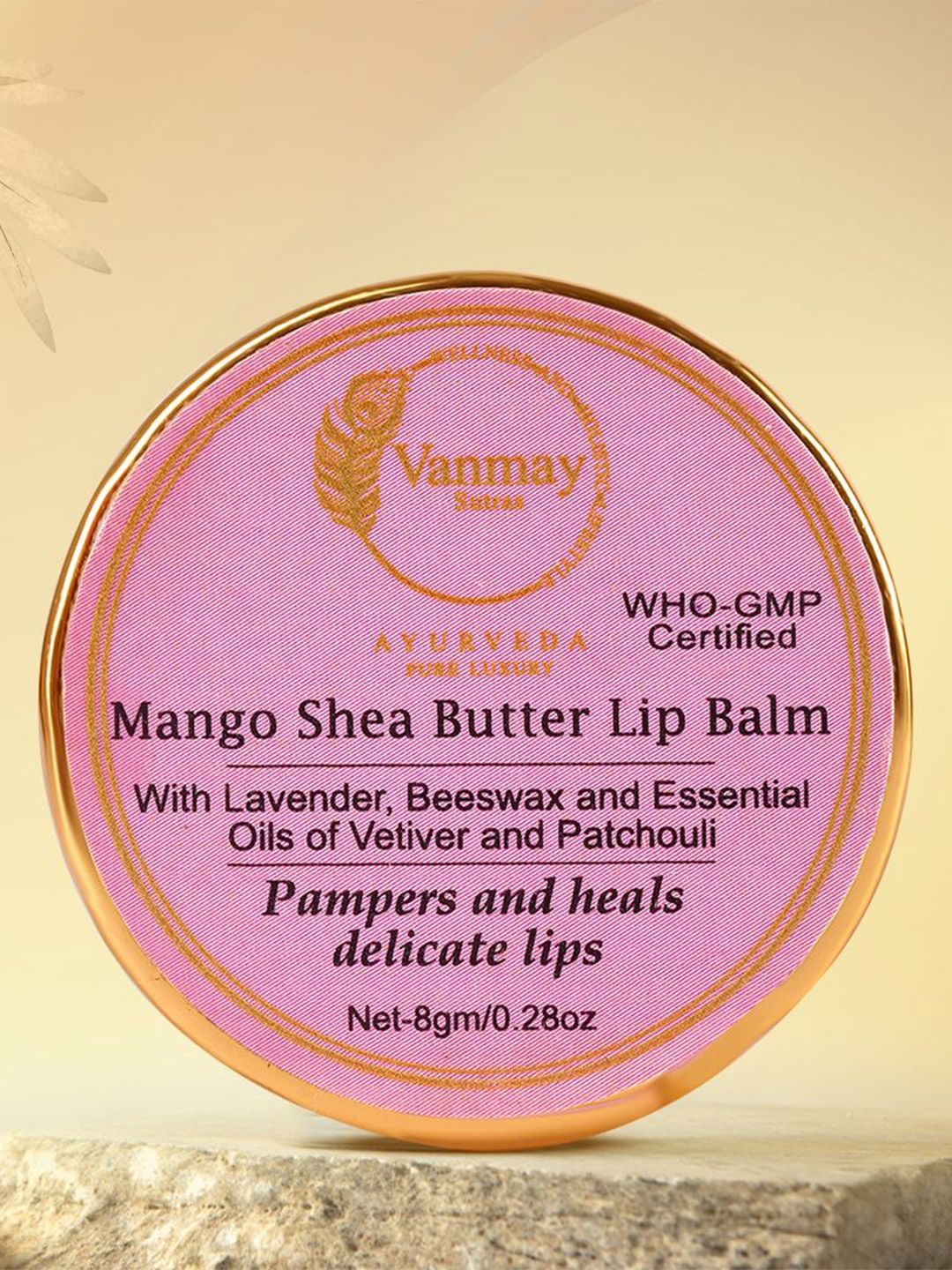 VANMAY SUTRAS Mango Shea Butter Lip Balm For & Hydrating Lips - 8 g-image-31