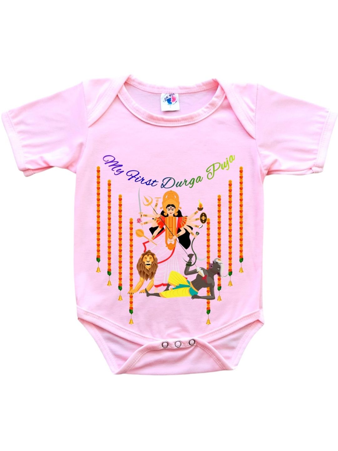 Cute Pals Kids Printed Cotton Bodysuit-picture-15
