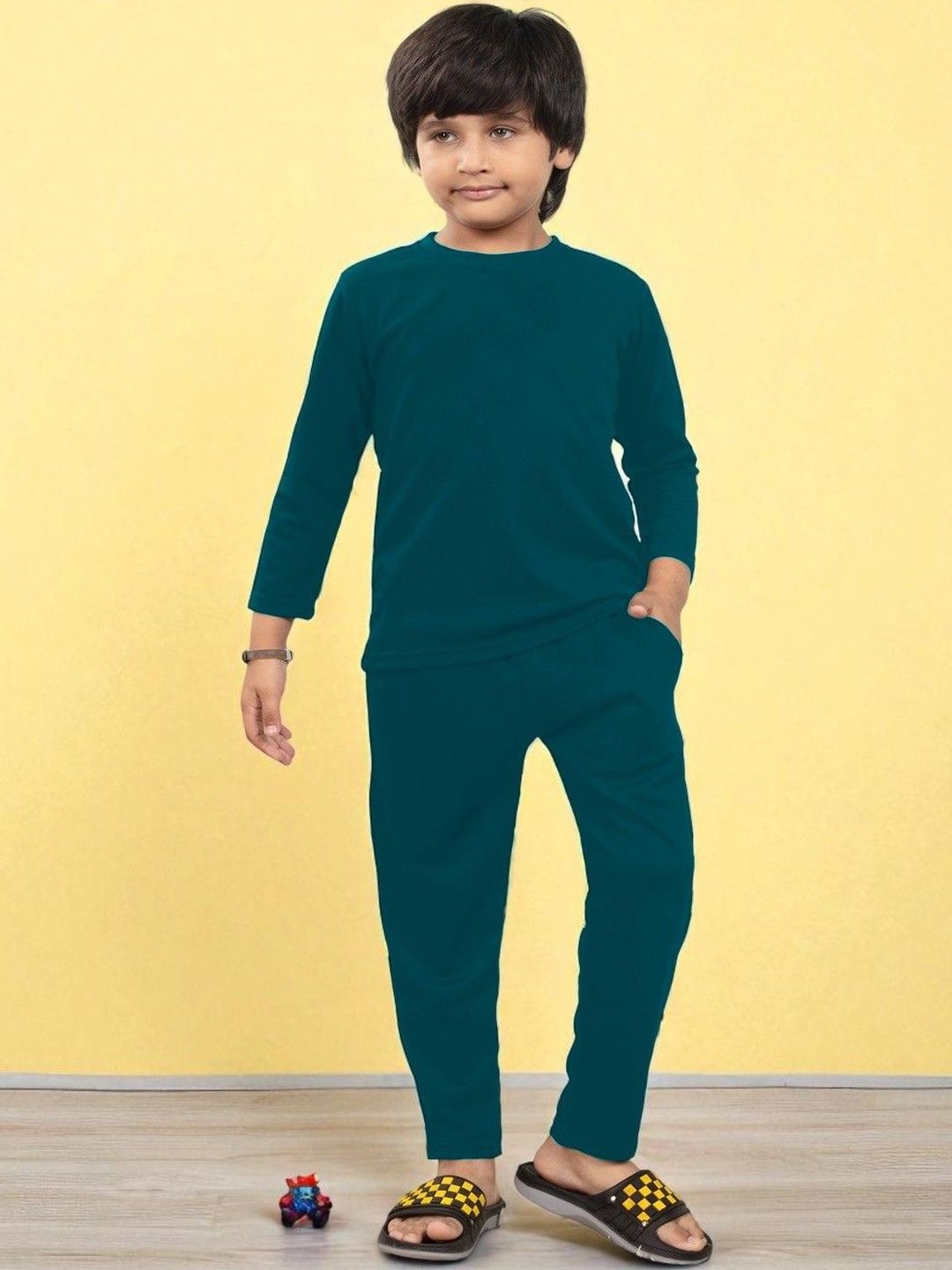 Club96 Kids Round Neck T-shirt & Pyjamas Night suit-image-32