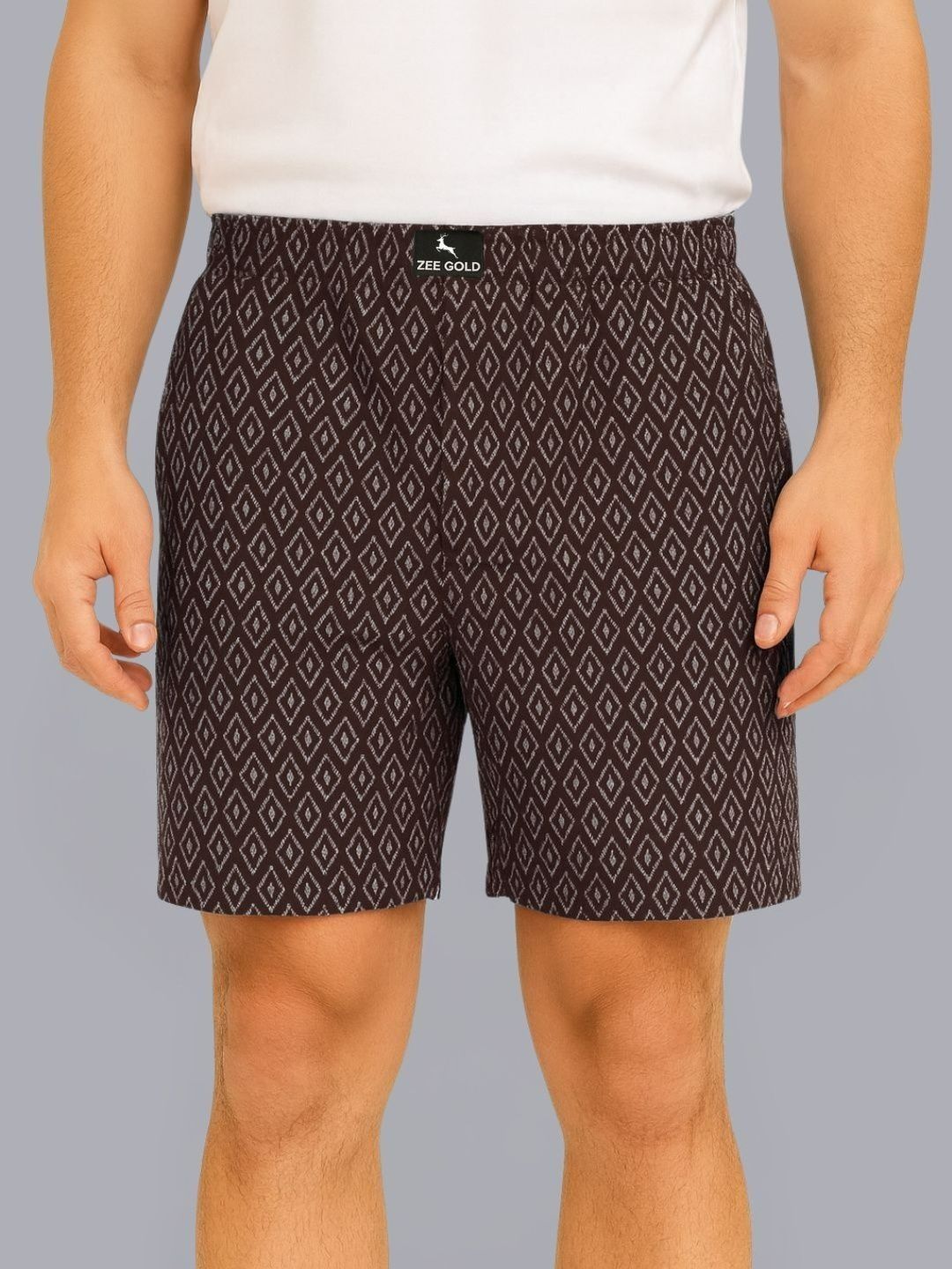 Zee Gold Printed Ultra-Light Cotton Boxers-image-3