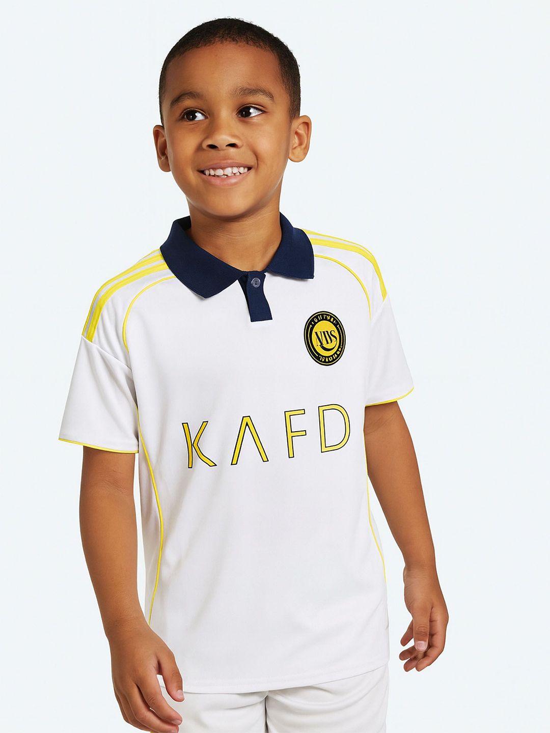 dostitch White Alnassr Third Kit Cristiano Ronaldo 7 Football Jersey-picture-46