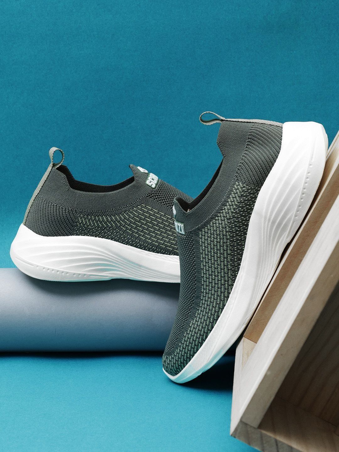 SCHOOZI Women Mesh Running Non-Marking Shoes-picture-26