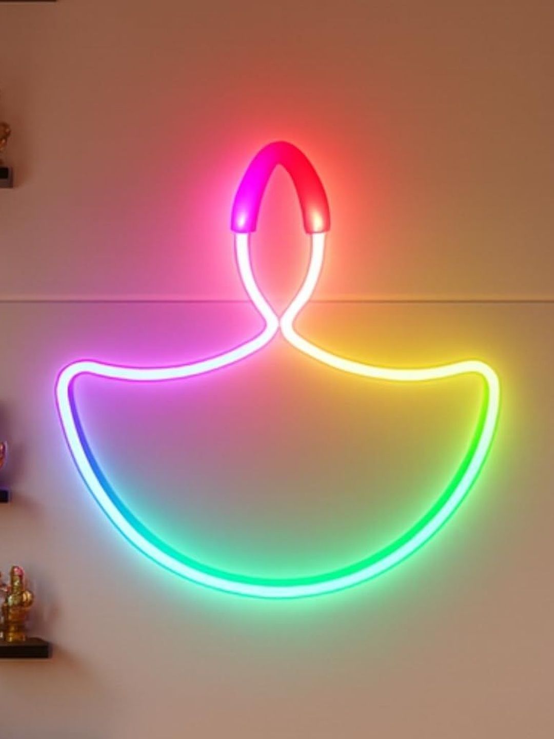 Bajaj Multicolored Led Neon Diya String Light - 1MTR-picture-9