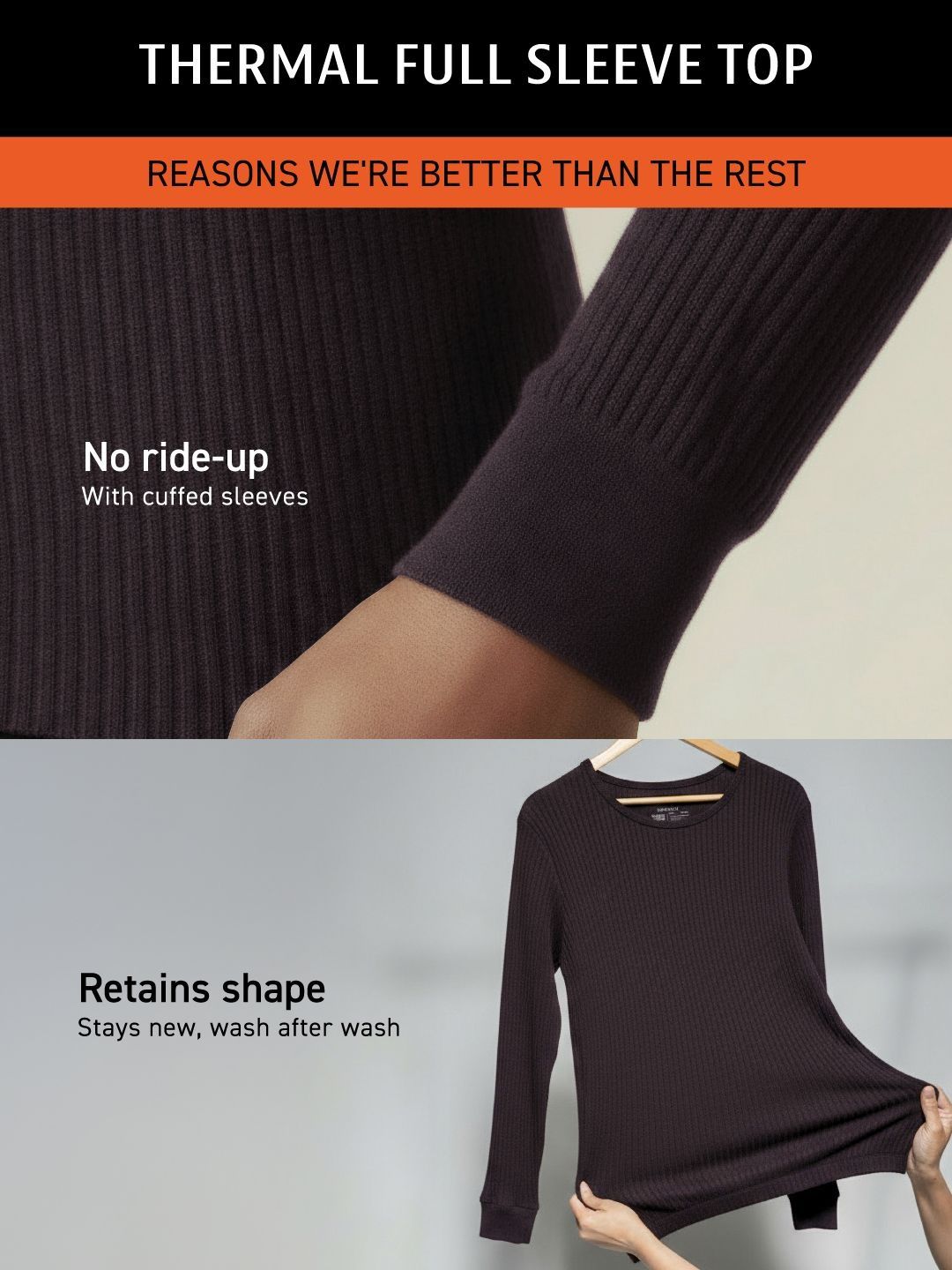 DAMENSCH Round Neck Thermal Set Elasticated Waistband-picture-40