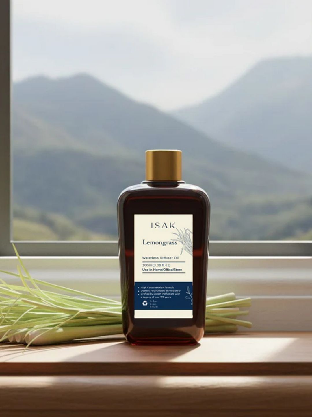 Isak Lemongrass Water Diffuser Oil - 100ml-picture-30