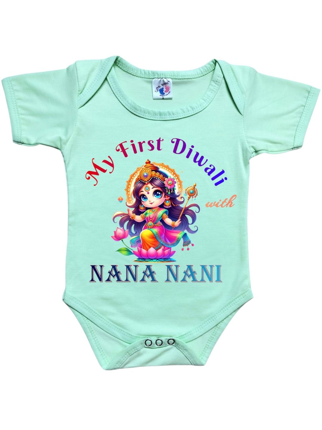 Cute Pals Infants Printed Cotton Bodysuits-picture-52