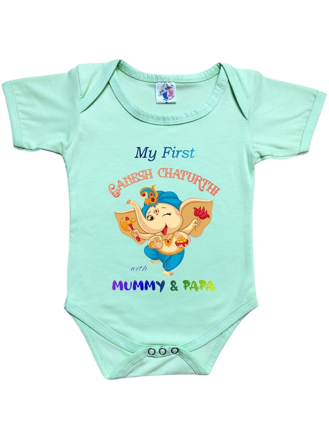 Cute Pals Kids Printed Cotton Bodysuit-picture-43