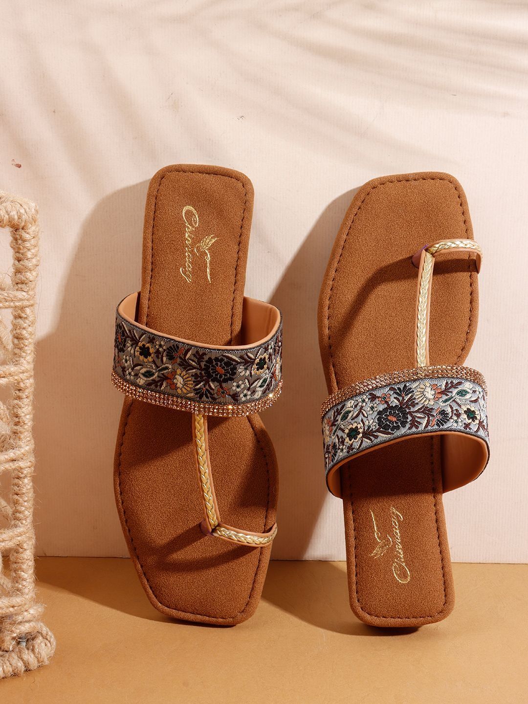 CHINRAAG Women Open Toe Flats with Bows-image-30