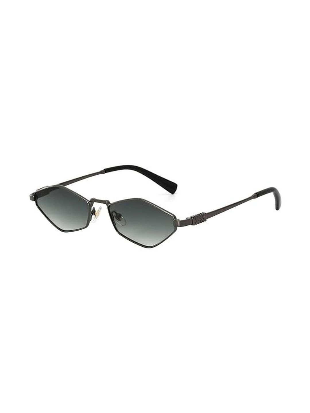 AUGEN Unisex Green Lens & Gunmetal-Toned Aviator Sunglasses with-image-46