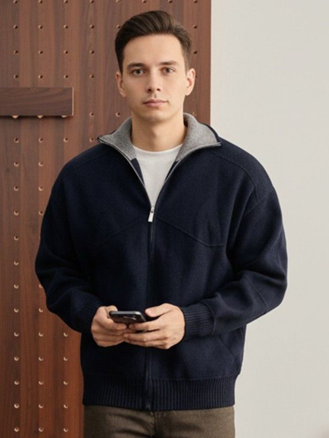 HERE&NOW Men Cardigan-picture-12