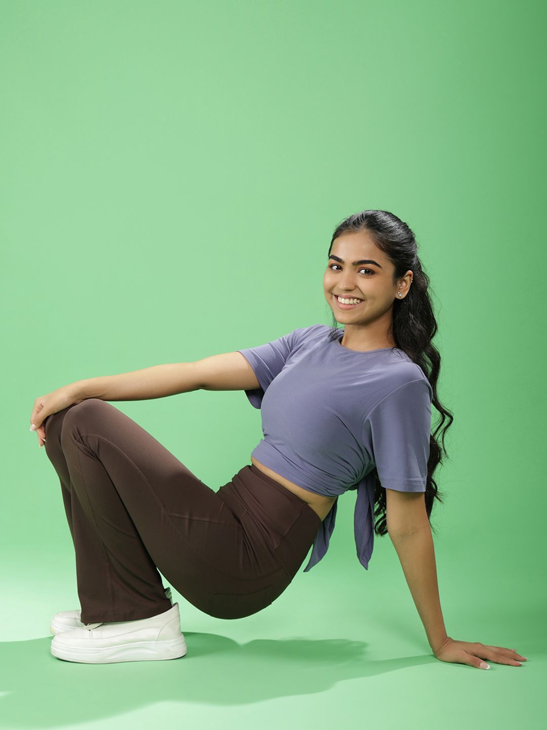 Blissclub Women High Waist The Ultimate Flare Track Pants - Regular-picture-40
