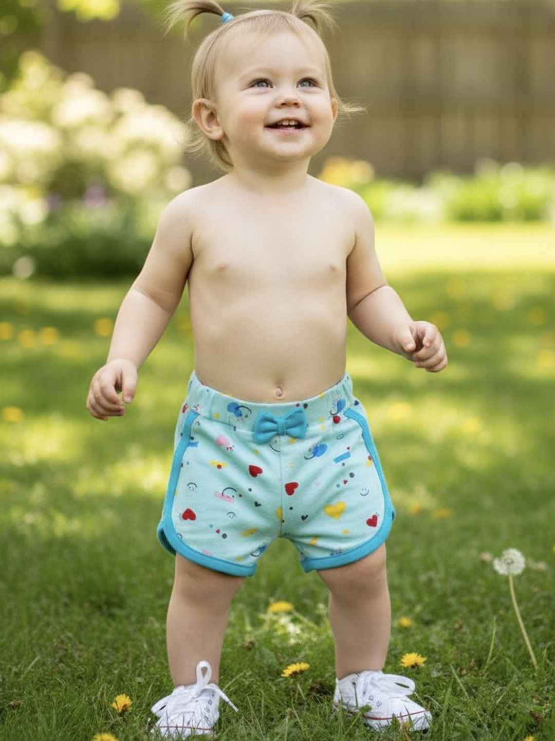 VParents Kids Pack of 4 Abstract Printed Cotton Outdoor Regular Shorts-picture-14