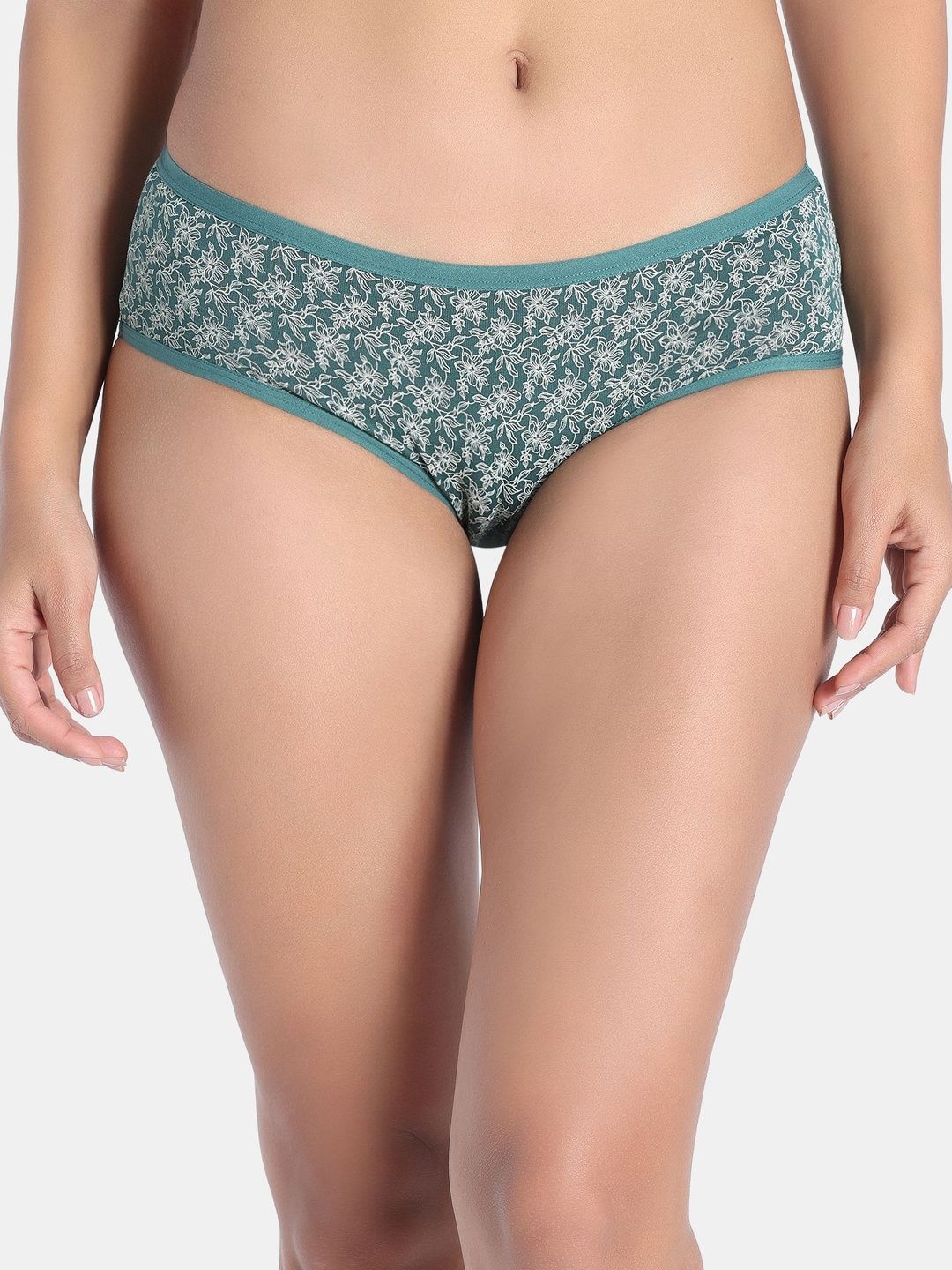 Zivame Women Pack of 3 Floral Printed Cotton Hipster Briefs-picture-29