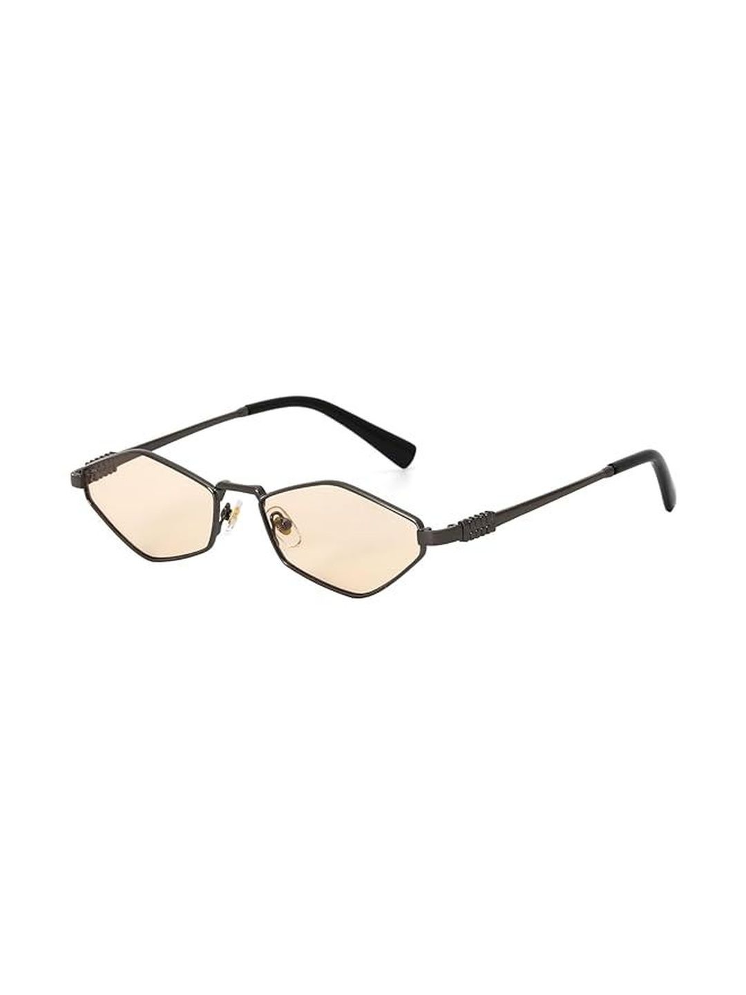 AUGEN Unisex Orange Lens & Gunmetal-Toned Aviator Sunglasses with-image-22
