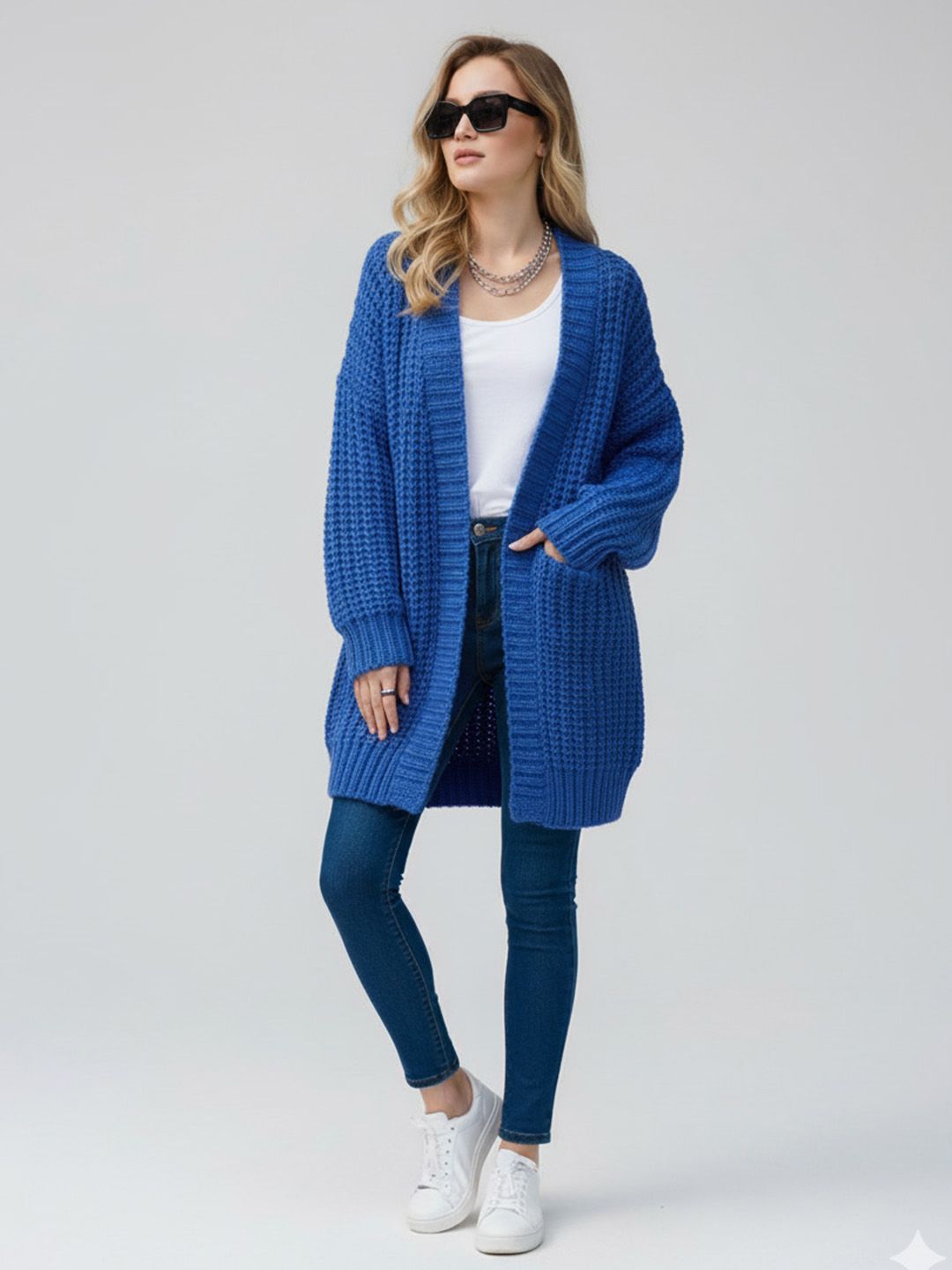 HERE&NOW Women Longline Sweaters-picture-42