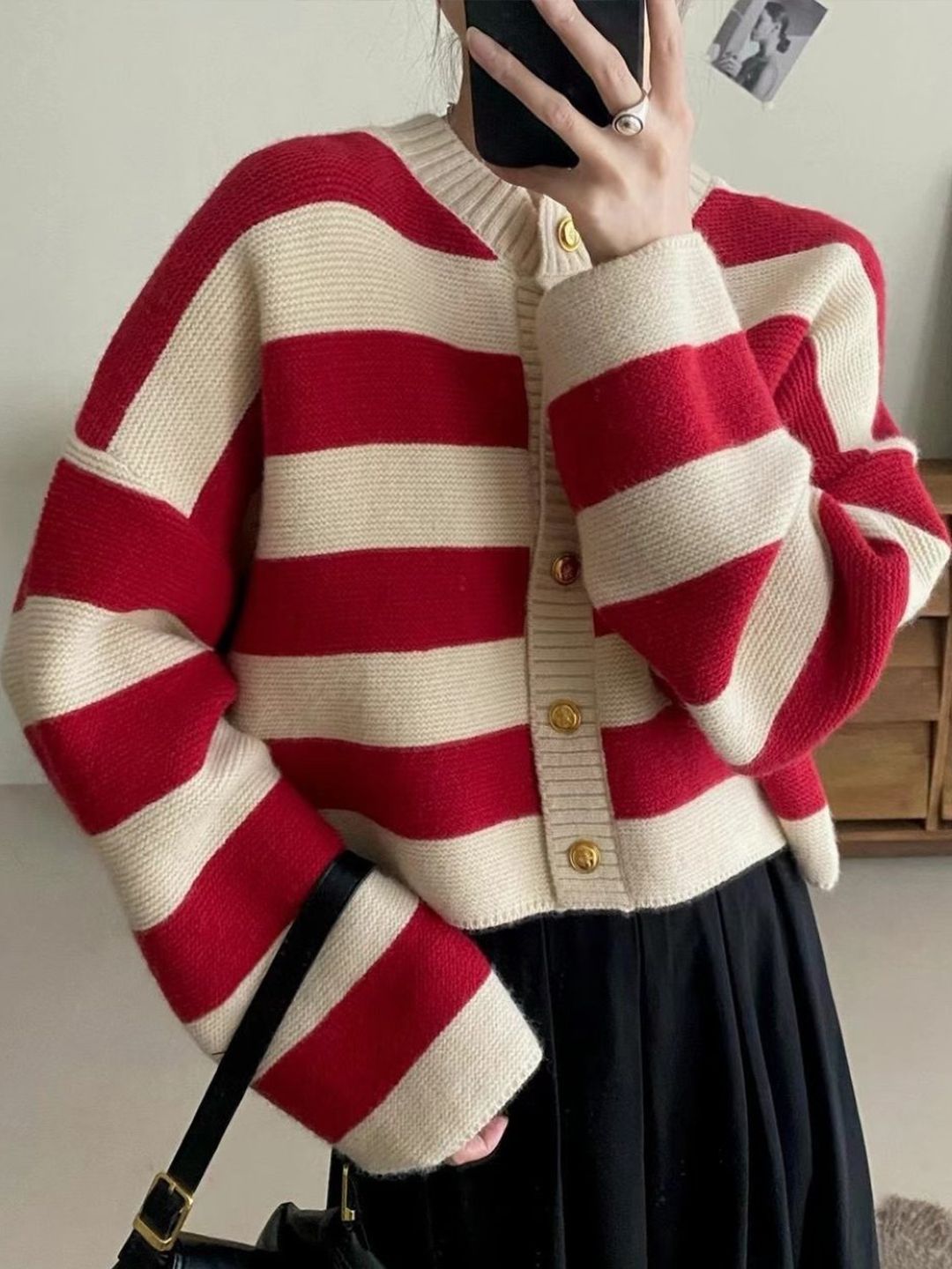 StyleCast Women Striped Cardigan-picture-17