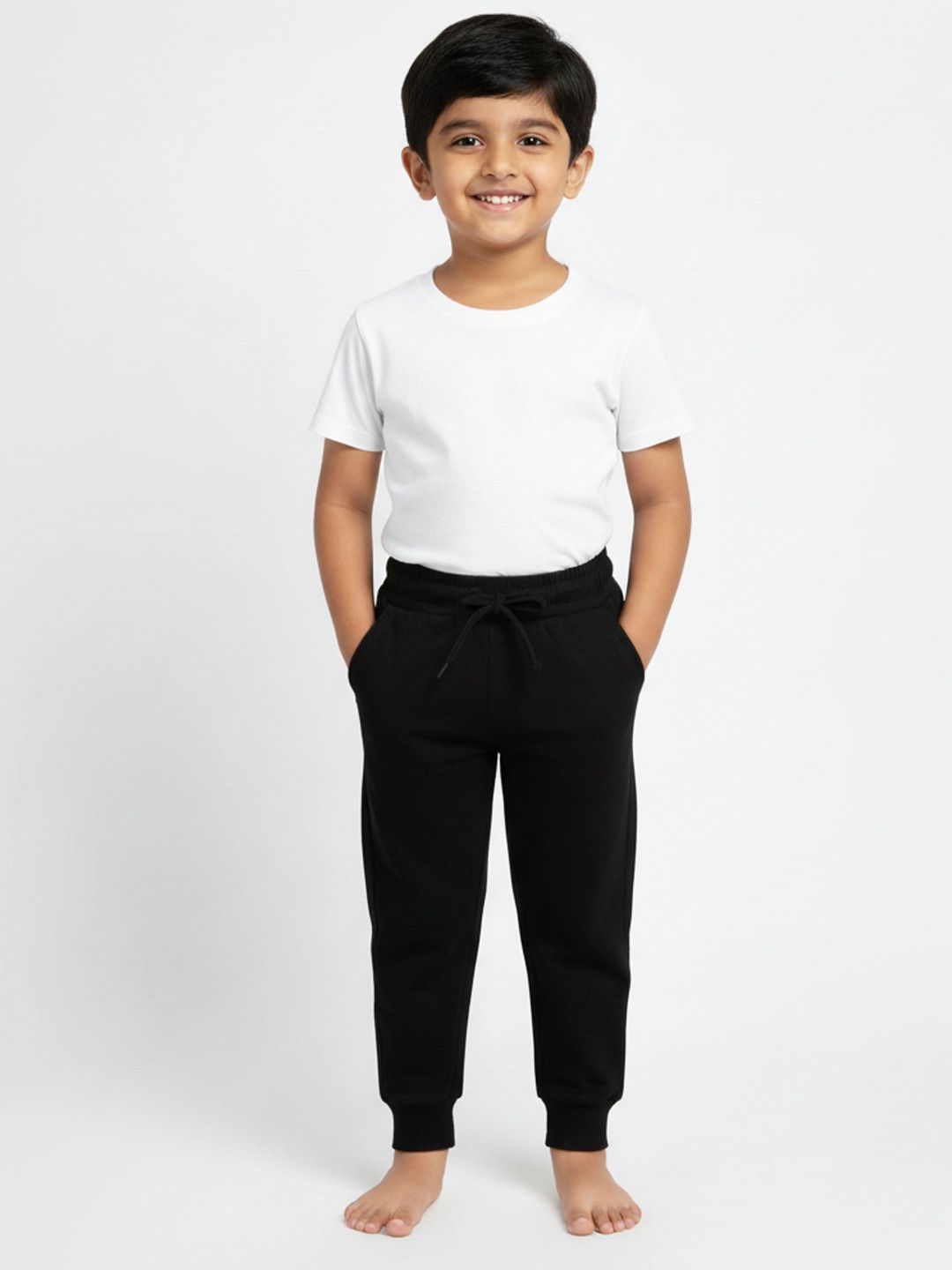 Orange Sugar Kids Unisex Winter Fleece Joggers-picture-43