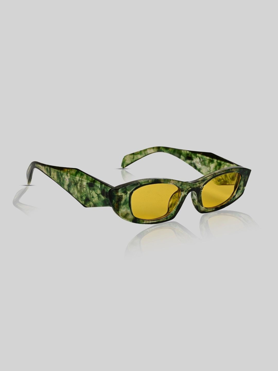 Irayz Women Rectangle Sunglasses with UV Protected Lens 3983-Green-picture-27