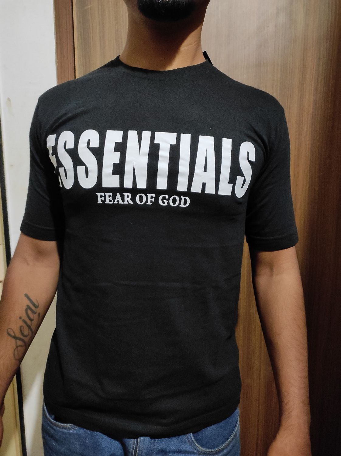 Buy BENNY BROOKS Essentials Fear of God Oversized T-shirt