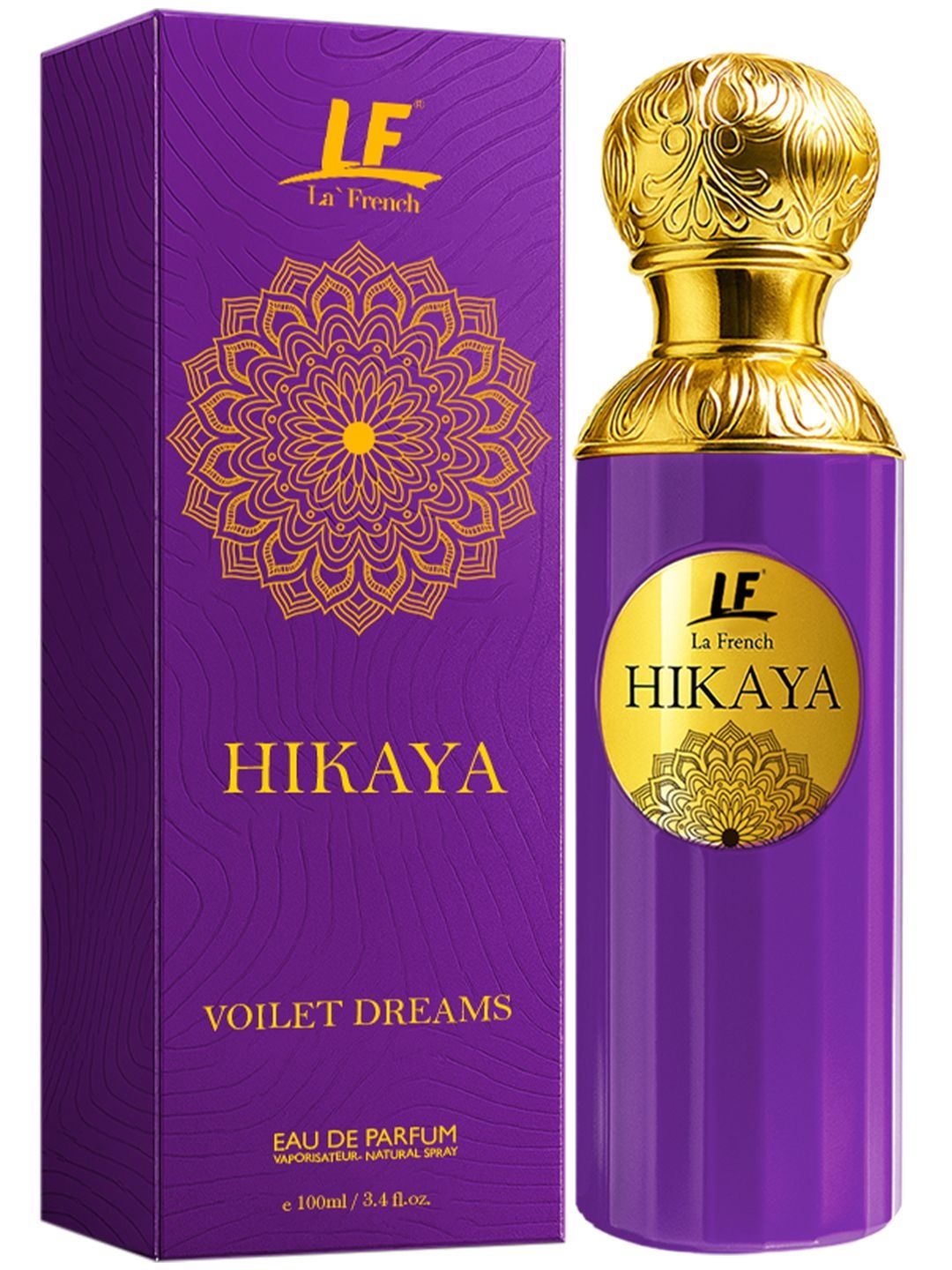 La French Hikaya Violet Dream Long Lasting Eau De Parfum- 100 ml