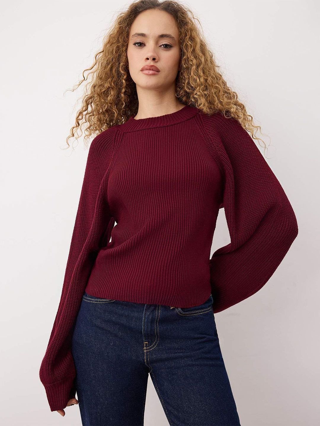 Trendyol Women Ribbed Pullover-picture-13
