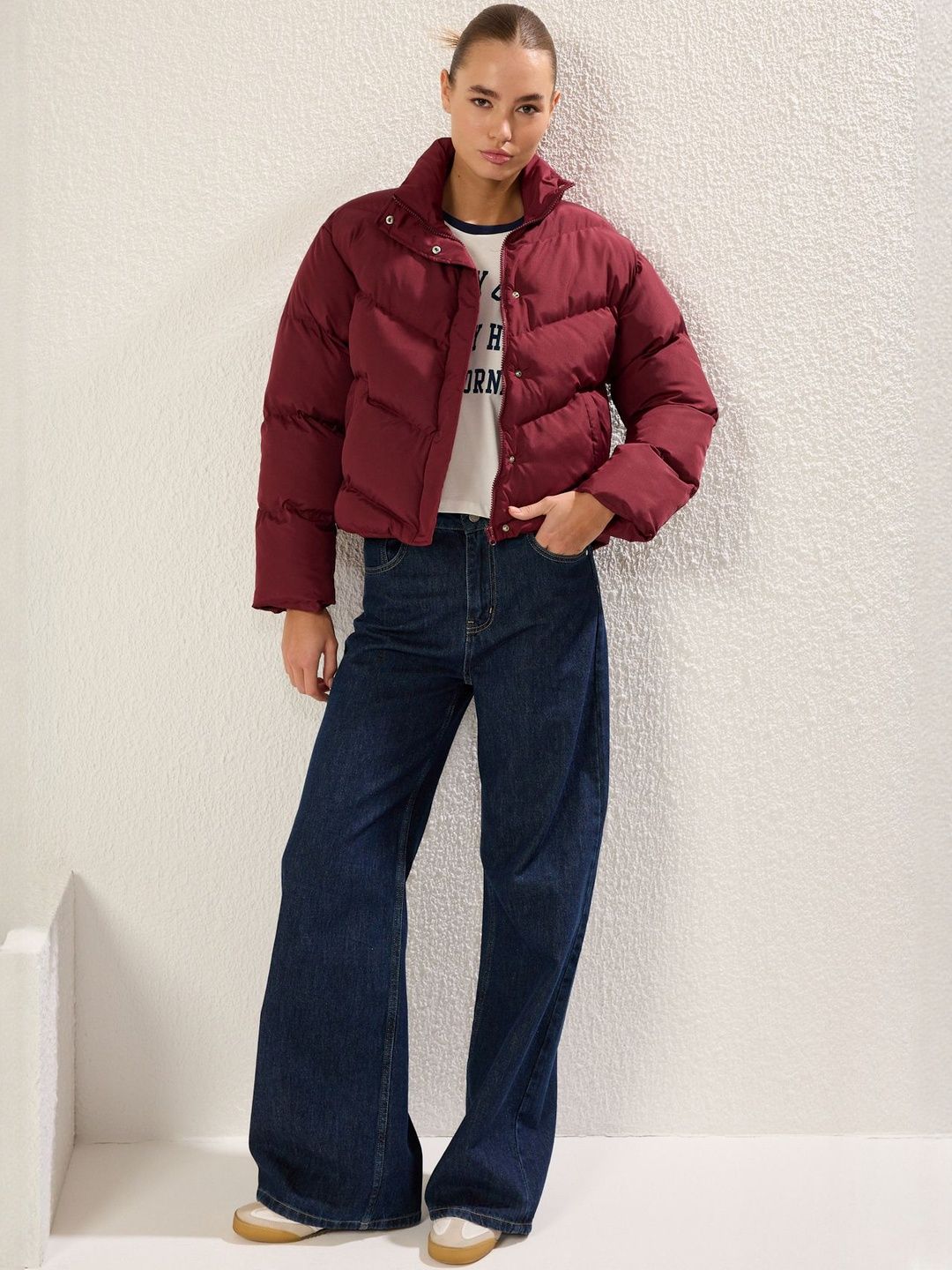 Trendyol Stand Collar Lightweight Puffer Jacket-picture-49