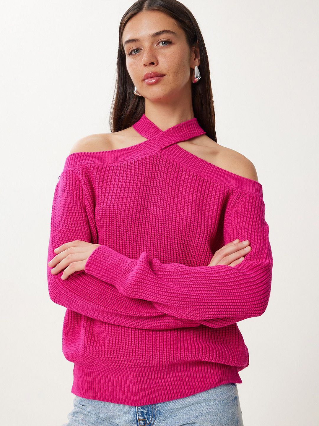 Happiness istanbul Women Fuya Ribbed Pullover Sweaters-picture-25
