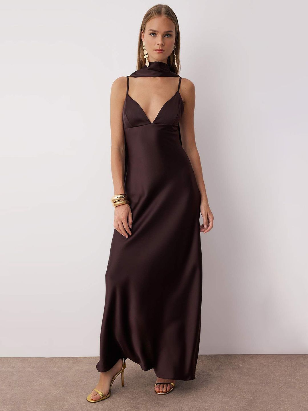 Trendyol Sheath Maxi Dress-image-16