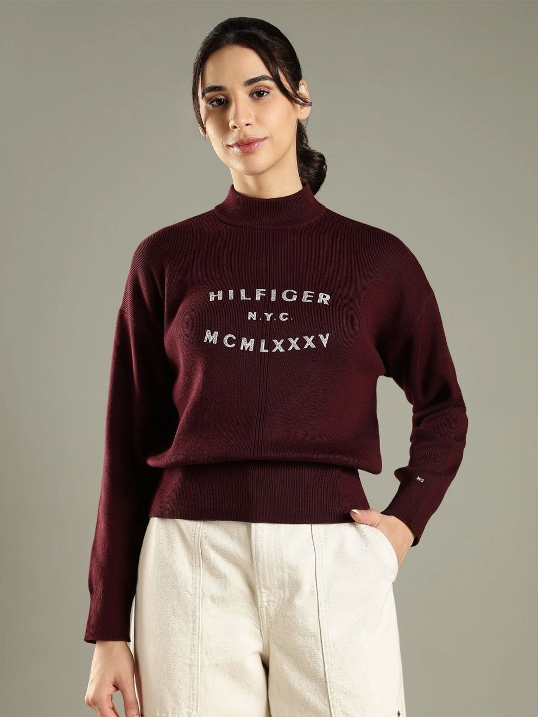 Tommy Hilfiger Women Ribbed Pullover-image-36