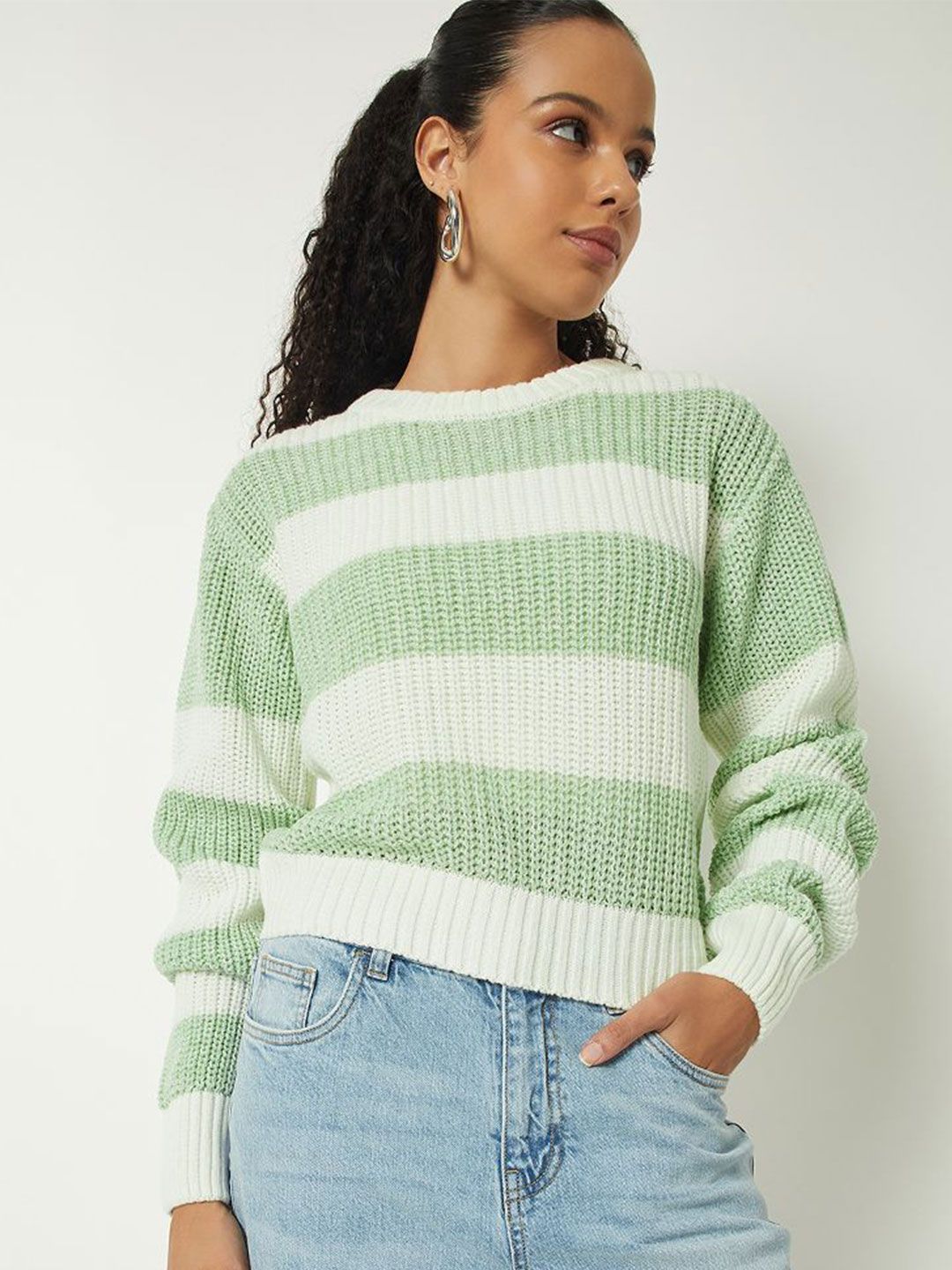 max Women Striped Pullover-picture-10