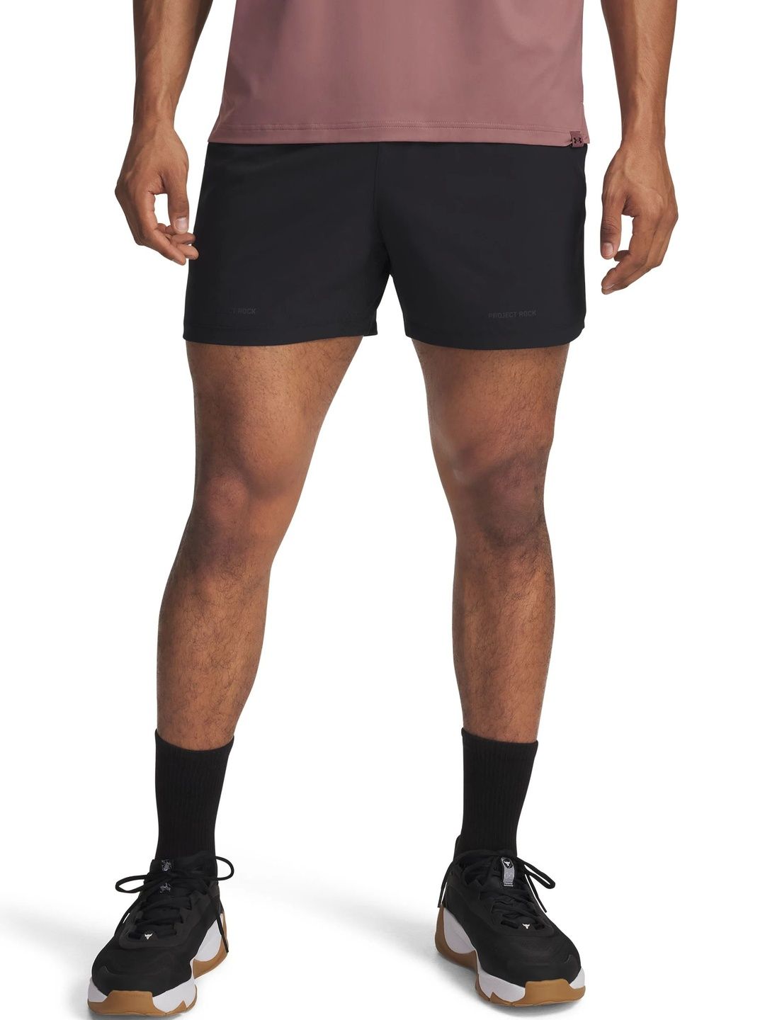 UNDER ARMOUR Men Solid Slim Fit Mid-Rise Sports Shorts-picture-19