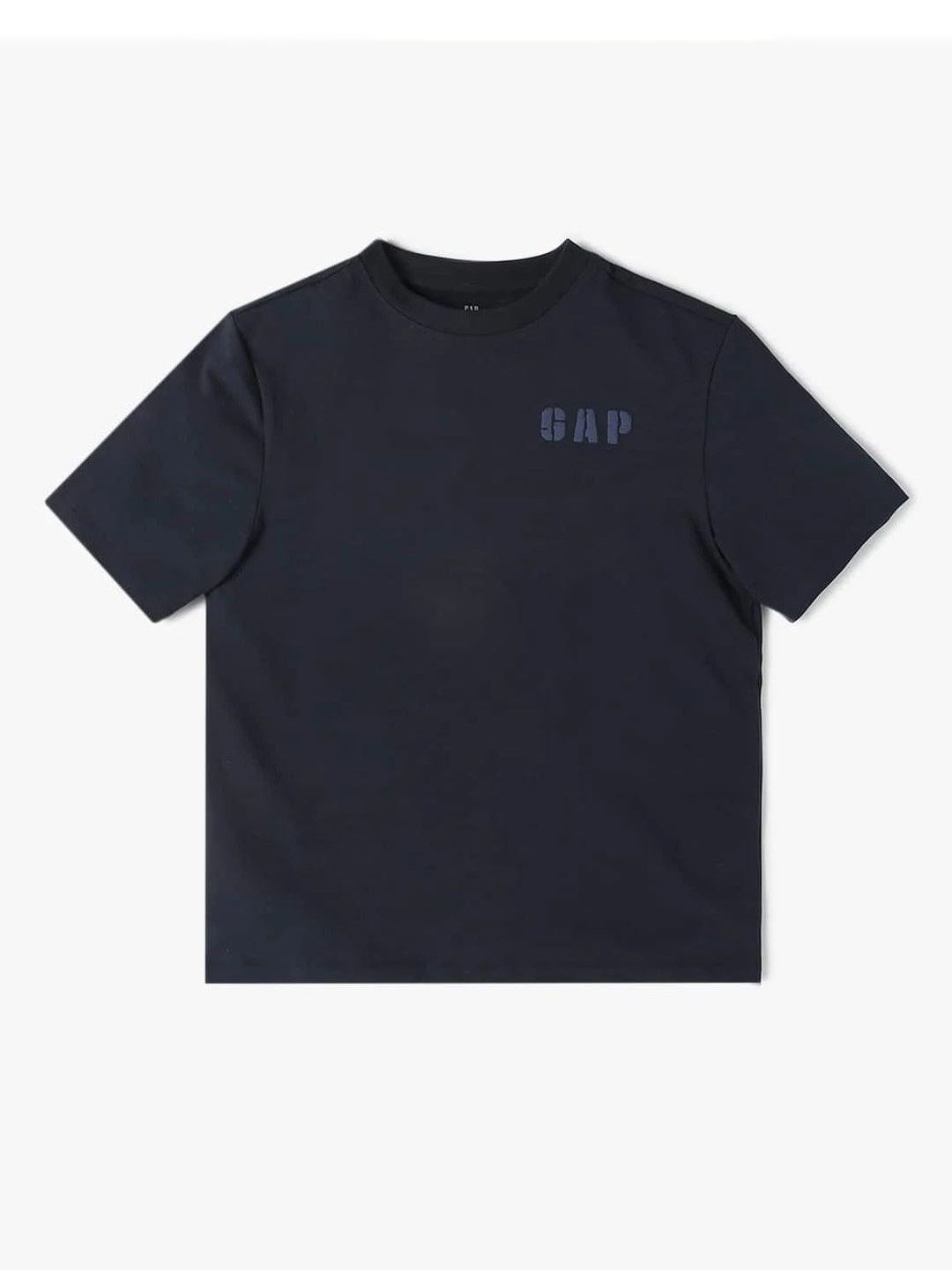GAP Boys Brand Logo Printed Crew Neck Regular Fit T-shirt